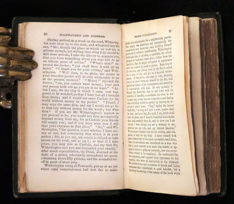 1844 Scarce Book - Lives of the Most Notorious and Daring Highwaymen, Robbers and Murderers.