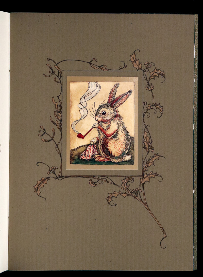 2007 Scarce Signed First Edition - Mr. Rabbit's Christmas Wish Translated for Humans by Charles van Sandwyk.