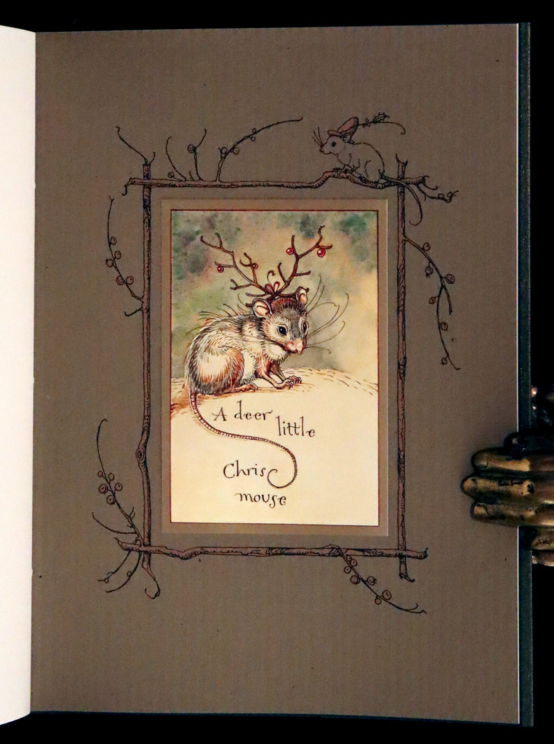2007 Scarce Signed First Edition - Mr. Rabbit's Christmas Wish Translated for Humans by Charles van Sandwyk.