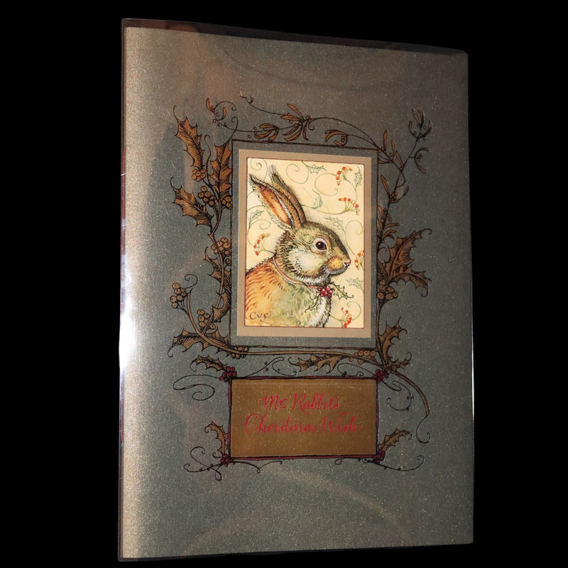2007 Scarce Signed First Edition - Mr. Rabbit's Christmas Wish Translated for Humans by Charles van Sandwyk.