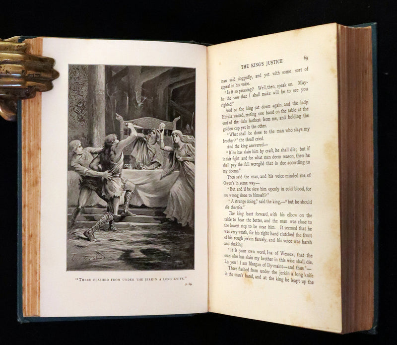 1904 Scarce First Edition Illustrated by Lancelot Speed - A Prince of Cornwall.