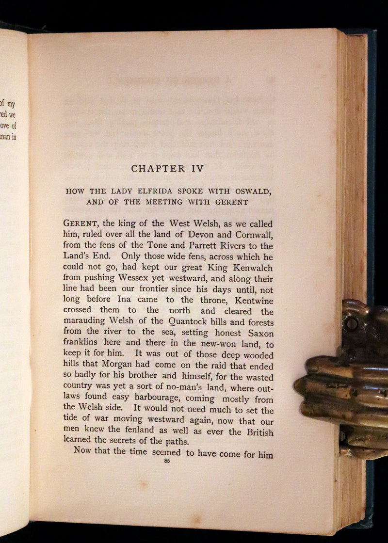 1904 Scarce First Edition Illustrated by Lancelot Speed - A Prince of Cornwall.