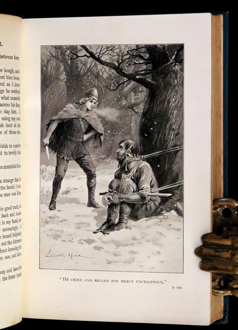 1904 Scarce First Edition Illustrated by Lancelot Speed - A Prince of Cornwall.