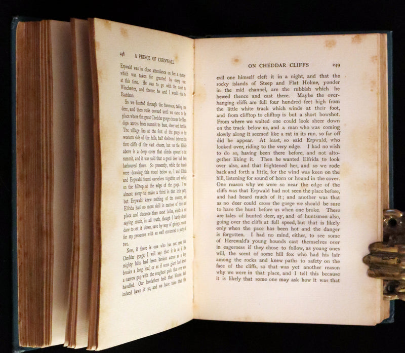 1904 Scarce First Edition Illustrated by Lancelot Speed - A Prince of Cornwall.