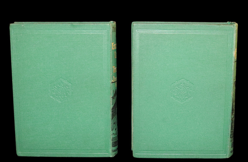 1885 Rare Complete set - Jules Verne The Giant Raft I & II. Eight Hundred Leagues on the Amazon & The Cryptogram.