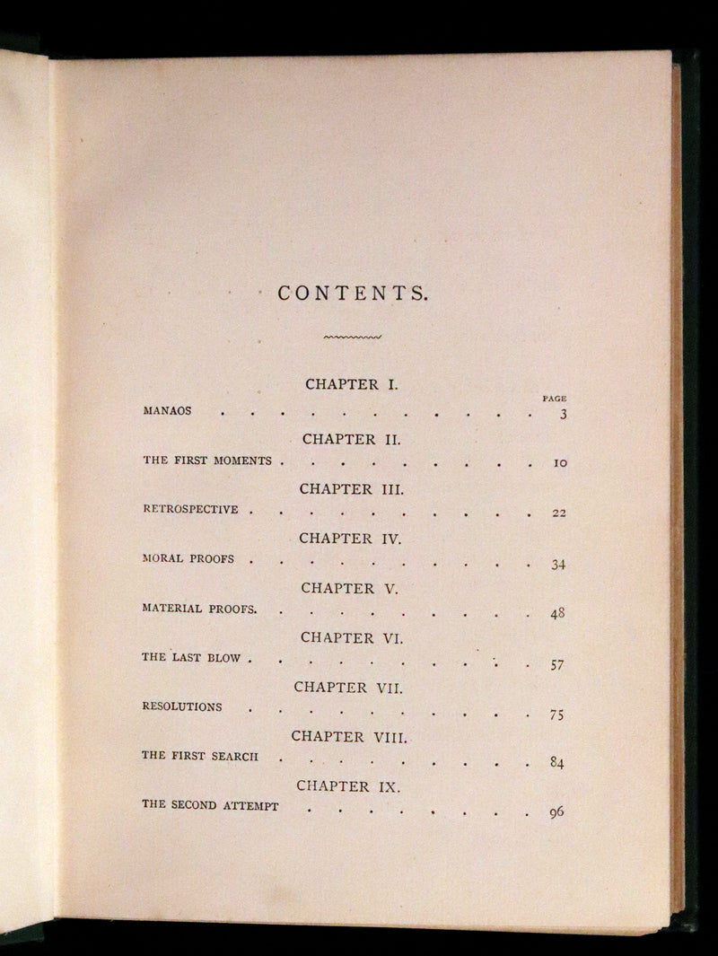 1885 Rare Complete set - Jules Verne The Giant Raft I & II. Eight Hundred Leagues on the Amazon & The Cryptogram.
