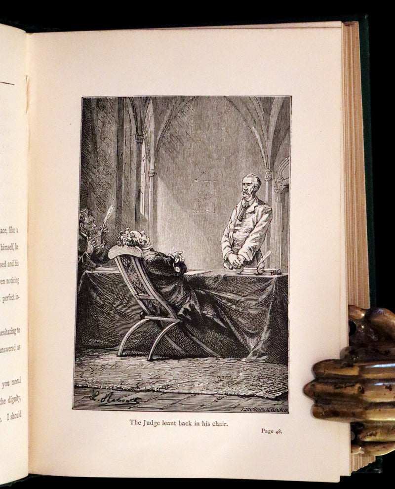 1885 Rare Complete set - Jules Verne The Giant Raft I & II. Eight Hundred Leagues on the Amazon & The Cryptogram.