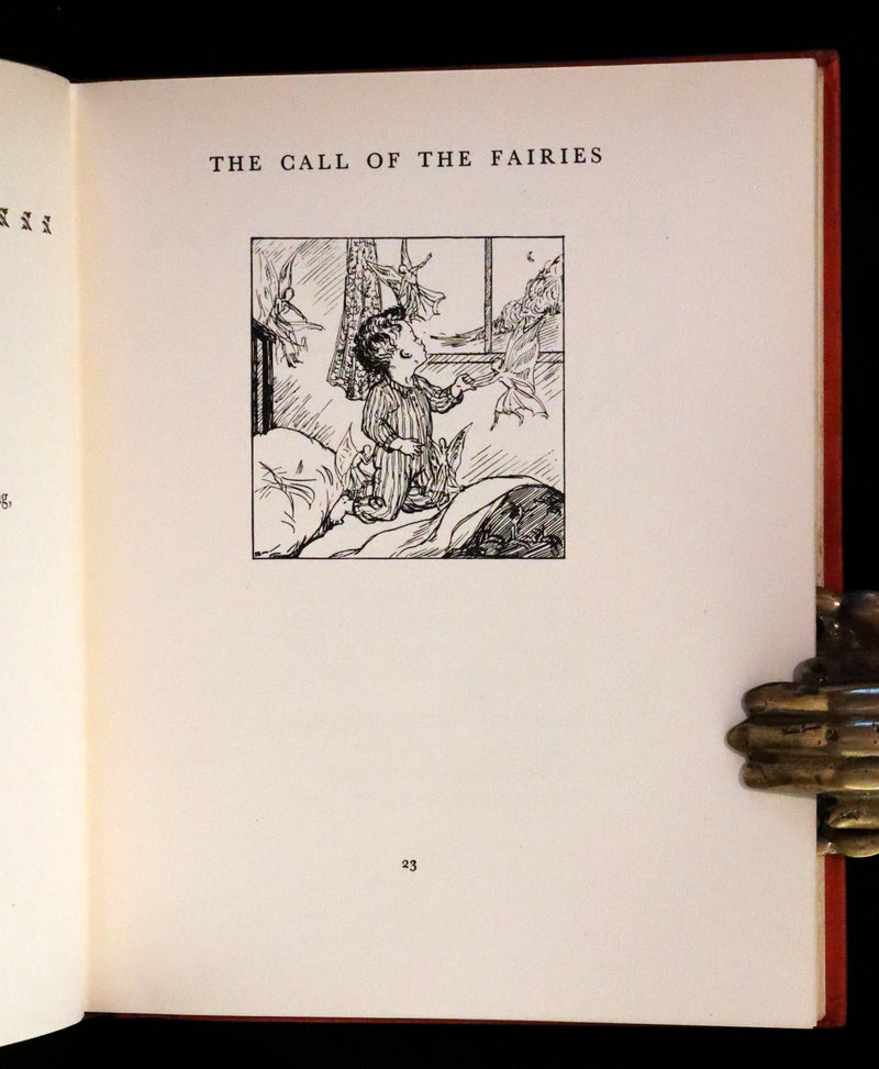 1931  Rare 1stED inscribed by the Author - Furry Folk & Fairies by Margery Hart, Illustrated by Elizabeth Bevan & Norman Hart.