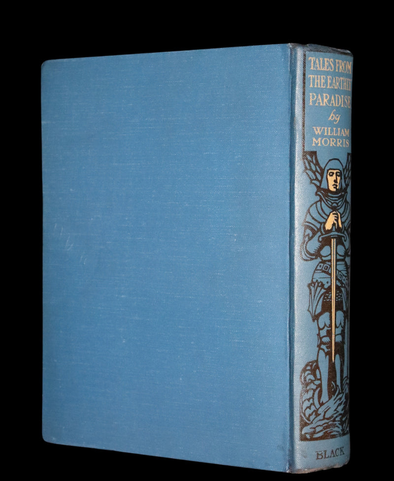 1913 Rare 1st illustrated edition by Isabel Bonus - Tales From The Earthly Paradise by Pre-Raphaelite William Morris.