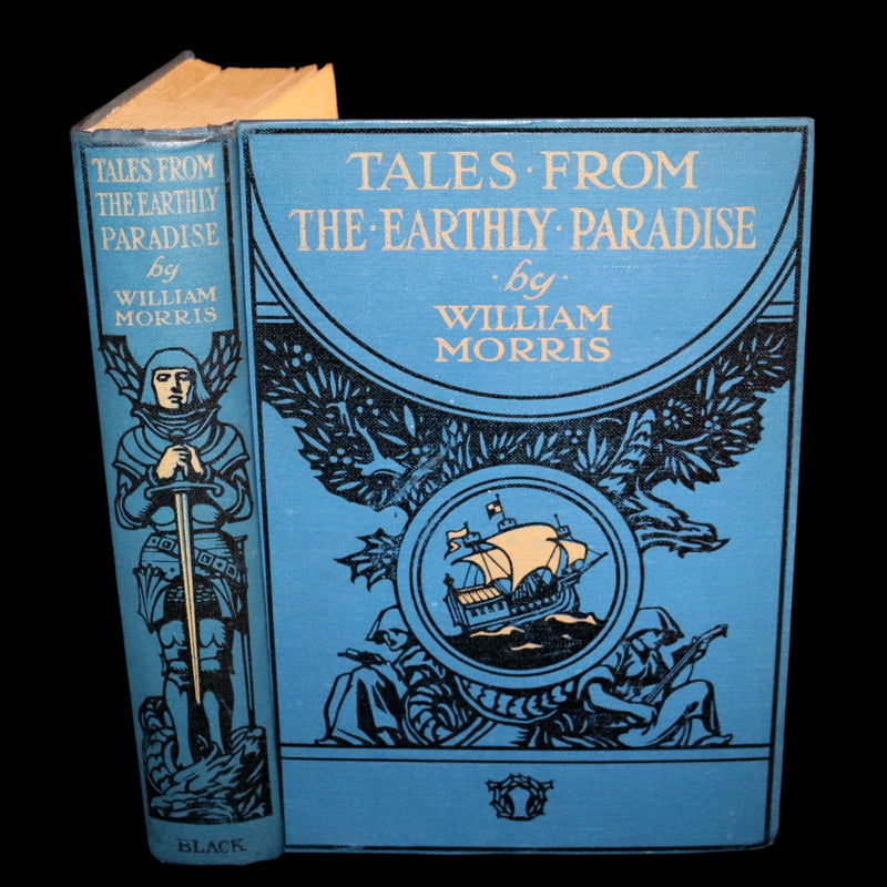 1913 Rare 1st illustrated edition by Isabel Bonus - Tales From The Earthly Paradise by Pre-Raphaelite William Morris.