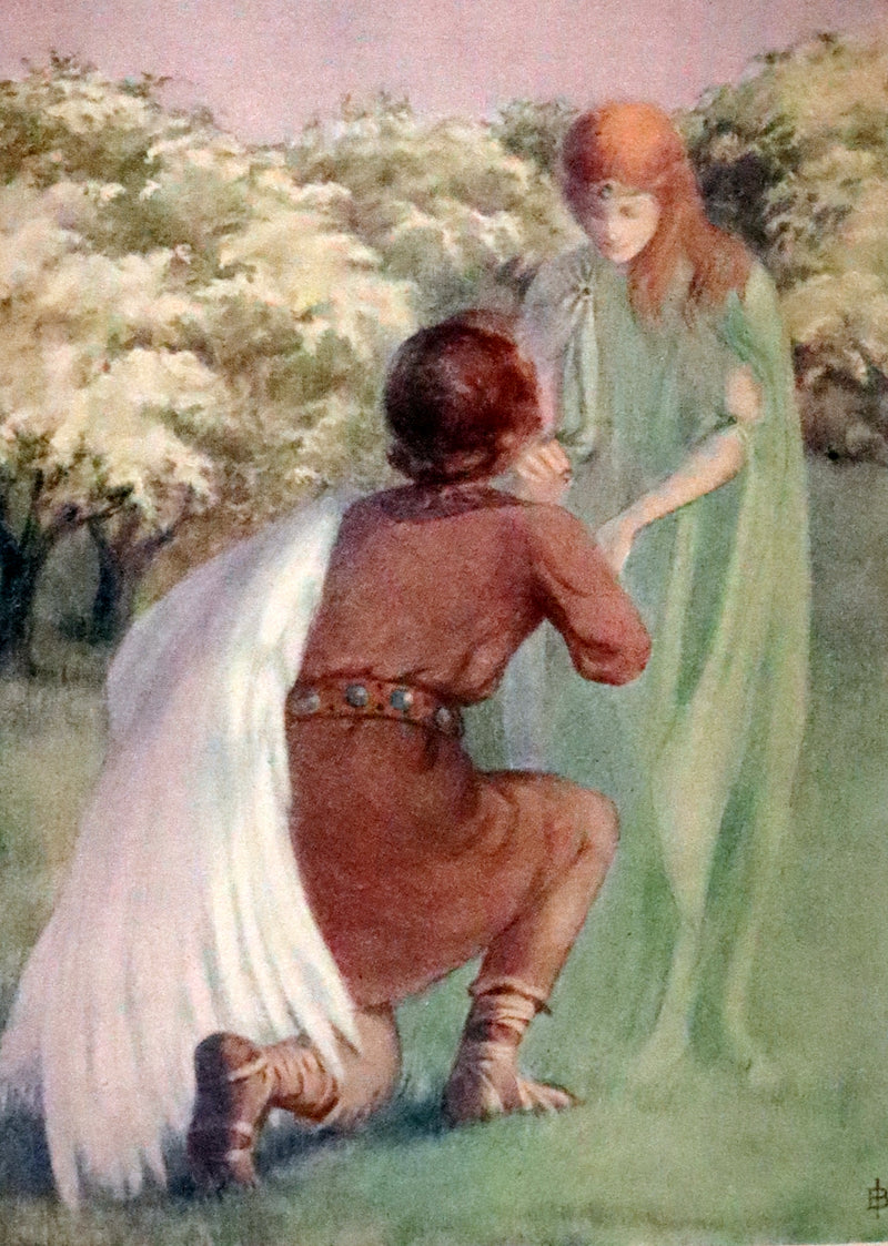 1913 Rare 1st illustrated edition by Isabel Bonus - Tales From The Earthly Paradise by Pre-Raphaelite William Morris.