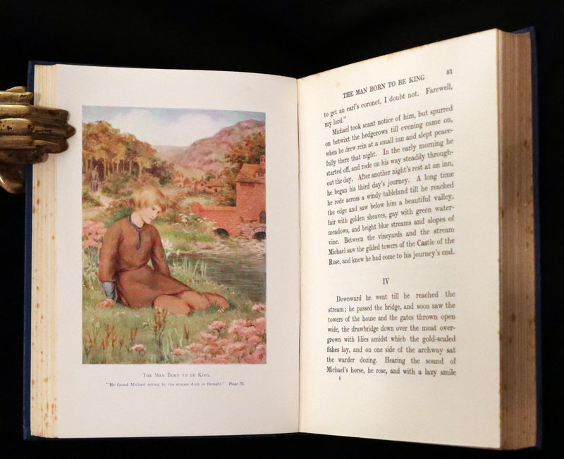 1913 Rare 1st illustrated edition by Isabel Bonus - Tales From The Earthly Paradise by Pre-Raphaelite William Morris.