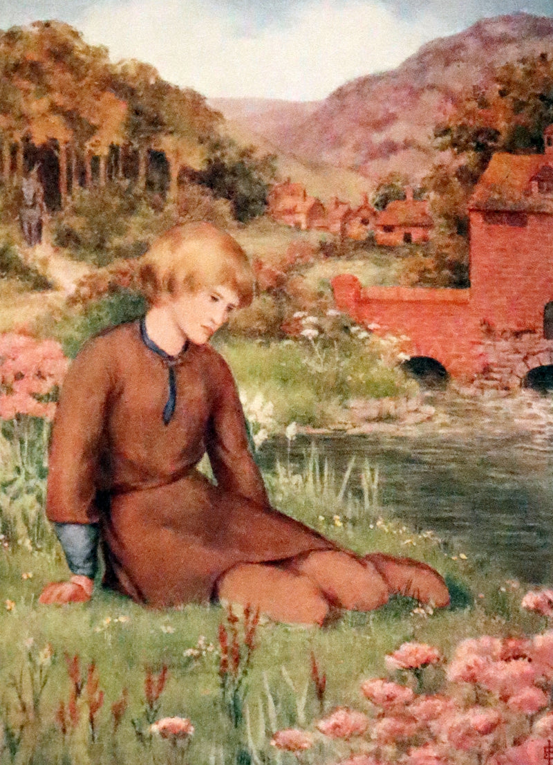 1913 Rare 1st illustrated edition by Isabel Bonus - Tales From The Earthly Paradise by Pre-Raphaelite William Morris.