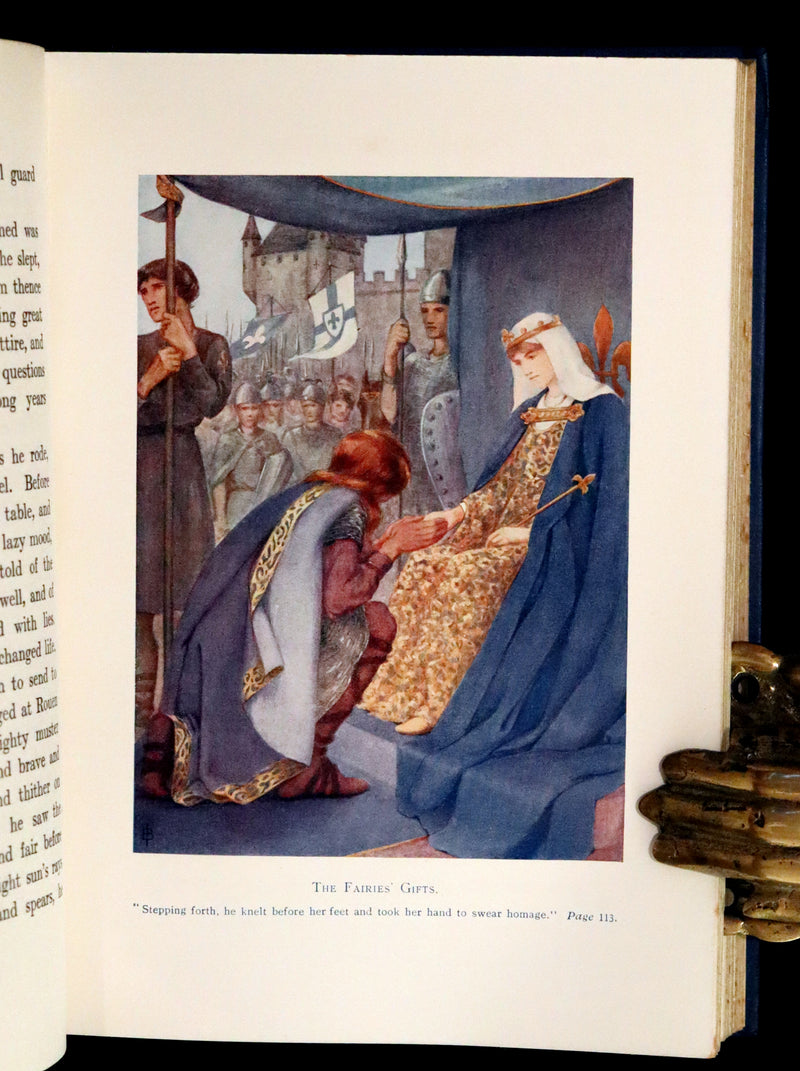 1913 Rare 1st illustrated edition by Isabel Bonus - Tales From The Earthly Paradise by Pre-Raphaelite William Morris.