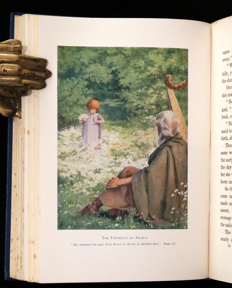 1913 Rare 1st illustrated edition by Isabel Bonus - Tales From The Earthly Paradise by Pre-Raphaelite William Morris.