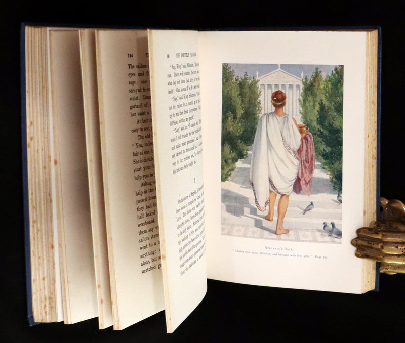 1913 Rare 1st illustrated edition by Isabel Bonus - Tales From The Earthly Paradise by Pre-Raphaelite William Morris.