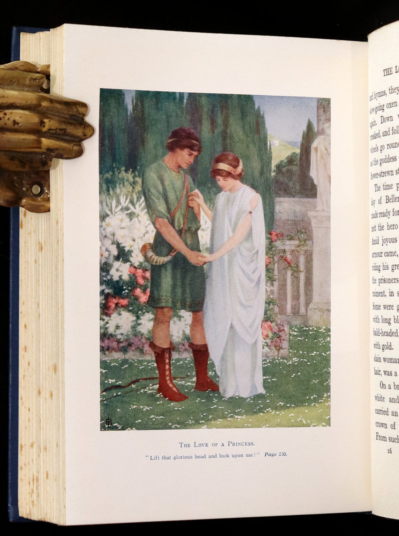 1913 Rare 1st illustrated edition by Isabel Bonus - Tales From The Earthly Paradise by Pre-Raphaelite William Morris.