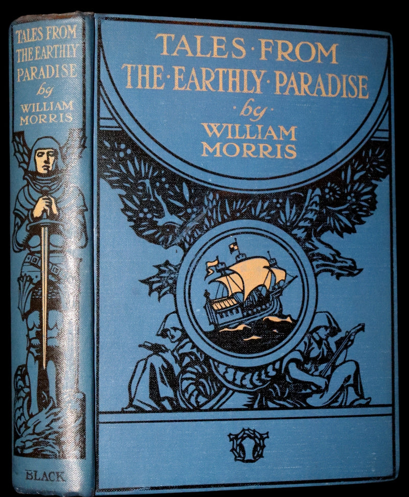 1913 Rare 1st illustrated edition by Isabel Bonus - Tales From The Earthly Paradise by Pre-Raphaelite William Morris.