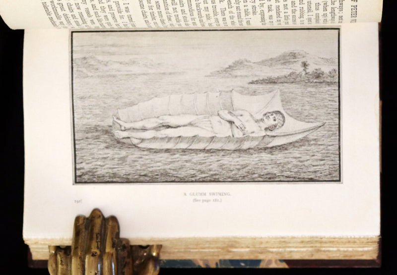 1925 Rare Edition Bound by Bayntun - THE LIFE & ADVENTURES OF PETER WILKINS, Utopian & Early Science Fiction Masterpiece.