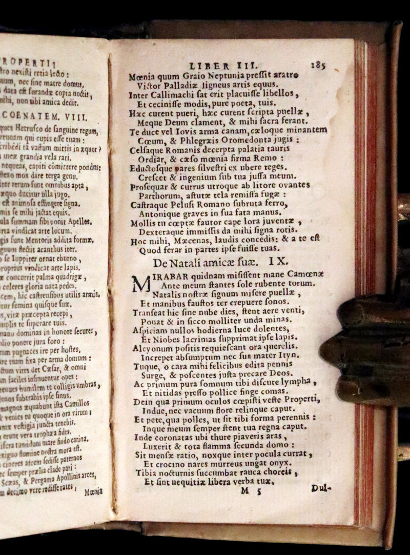 1619 Rare Latin Books bound as one - L. Annaei Senecae & Catullus Tibullus Propertius &Junii Juvenalis et Alvi Persii Flacci.