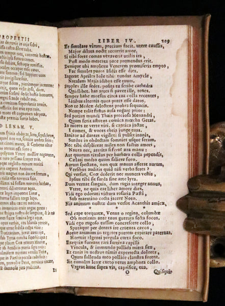 1619 Rare Latin Books bound as one - L. Annaei Senecae & Catullus Tibullus Propertius &Junii Juvenalis et Alvi Persii Flacci.