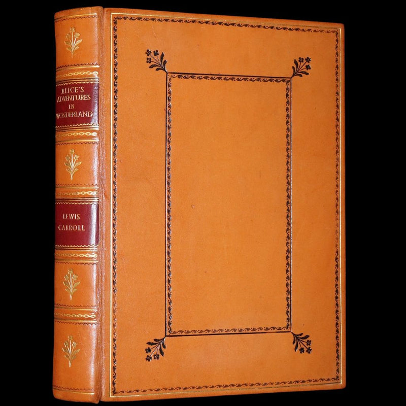 1922 Exquisite Book bound by Roger Perry - Alice's Adventures in Wonderland. First Illustrated Edition by Gwynedd Hudson.