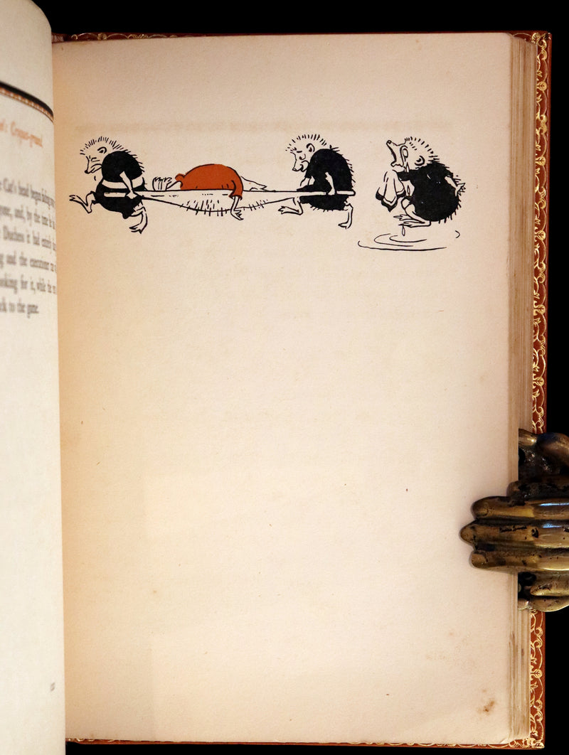 1922 Exquisite Book bound by Roger Perry - Alice's Adventures in Wonderland. First Illustrated Edition by Gwynedd Hudson.