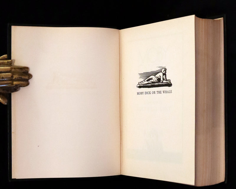 1930 Rare First Edition - MOBY DICK or The Whale by Melville, illustrated by Rockwell Kent.
