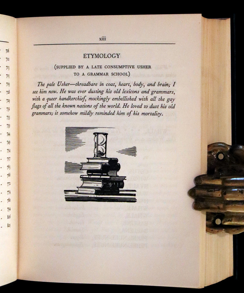 1930 Rare First Edition - MOBY DICK or The Whale by Melville, illustrated by Rockwell Kent.