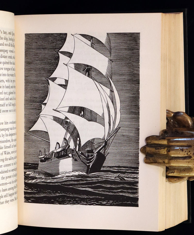 1930 Rare First Edition - MOBY DICK or The Whale by Melville, illustrated by Rockwell Kent.