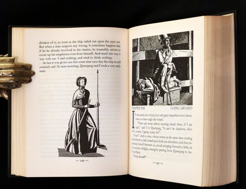 1930 Rare First Edition - MOBY DICK or The Whale by Melville, illustrated by Rockwell Kent.