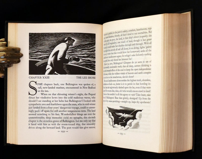 1930 Rare First Edition - MOBY DICK or The Whale by Melville, illustrated by Rockwell Kent.