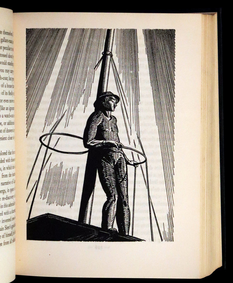 1930 Rare First Edition - MOBY DICK or The Whale by Melville, illustrated by Rockwell Kent.