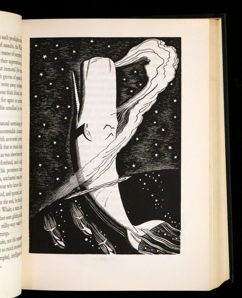 1930 Rare First Edition - MOBY DICK or The Whale by Melville, illustrated by Rockwell Kent.