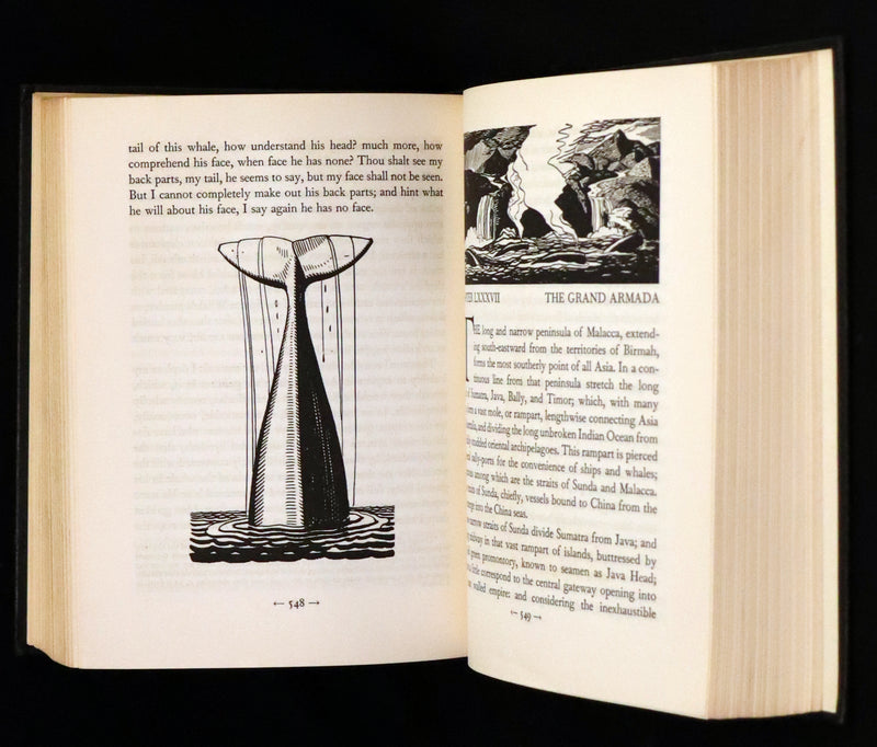 1930 Rare First Edition - MOBY DICK or The Whale by Melville, illustrated by Rockwell Kent.