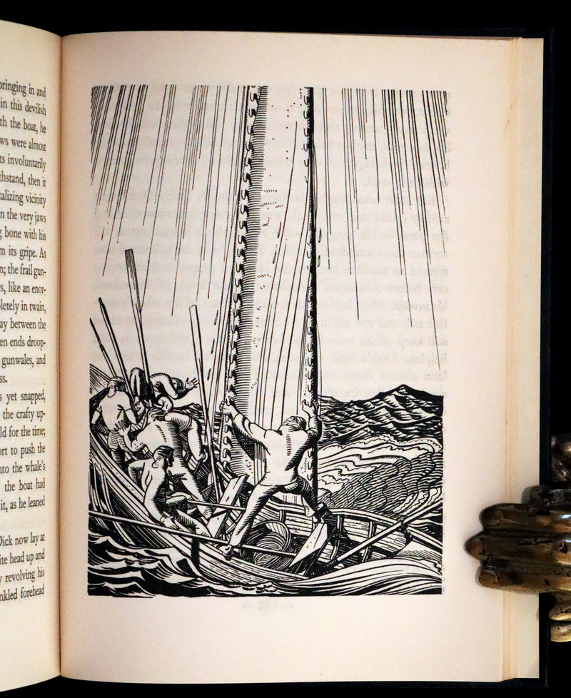 1930 Rare First Edition - MOBY DICK or The Whale by Melville, illustrated by Rockwell Kent.