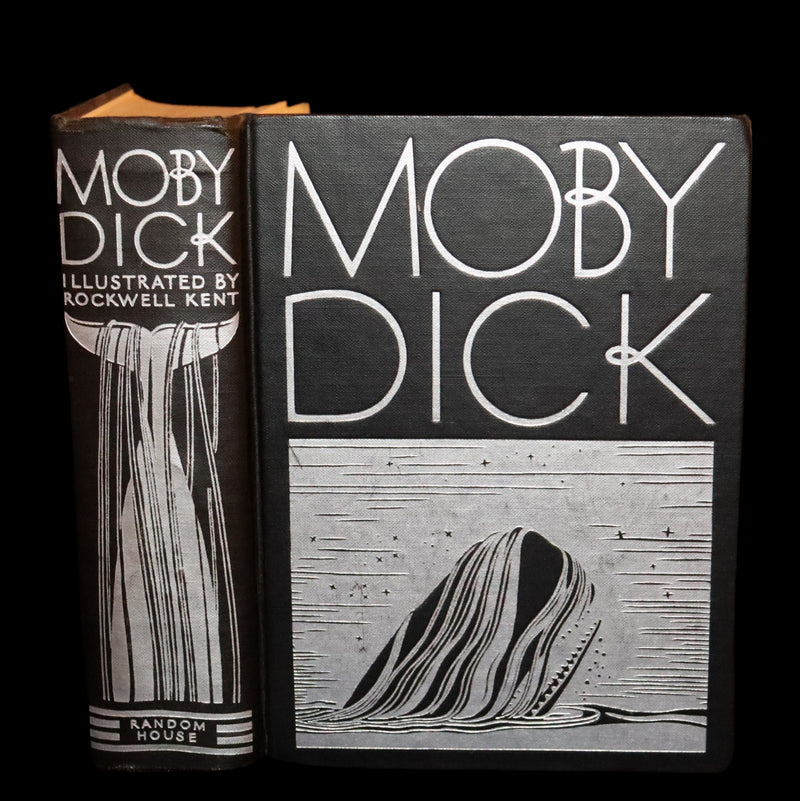 1930 Rare First Edition - MOBY DICK or The Whale by Melville, illustrated by Rockwell Kent.