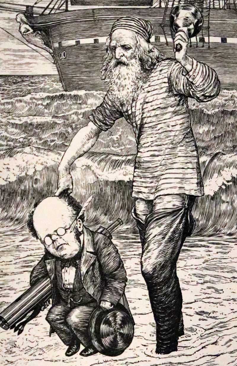 1876 Rare Victorian Book - The Hunting of the SNARK by Lewis Carroll.