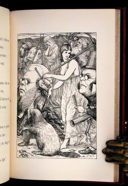 1876 Rare Victorian Book - The Hunting of the SNARK by Lewis Carroll.