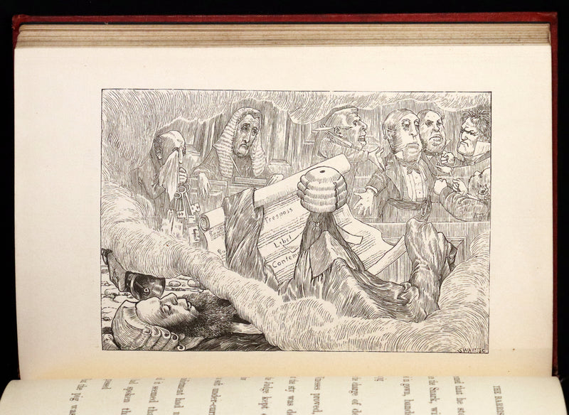 1876 Rare Victorian Book - The Hunting of the SNARK by Lewis Carroll.