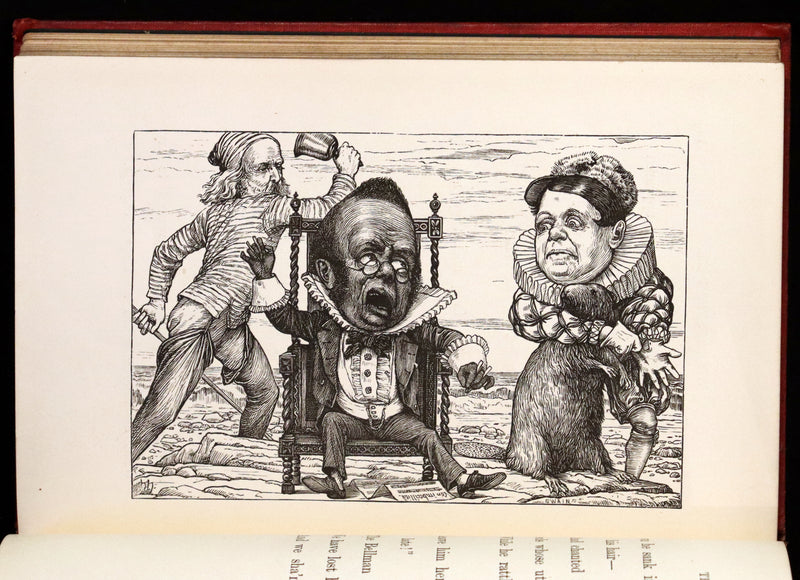 1876 Rare Victorian Book - The Hunting of the SNARK by Lewis Carroll.