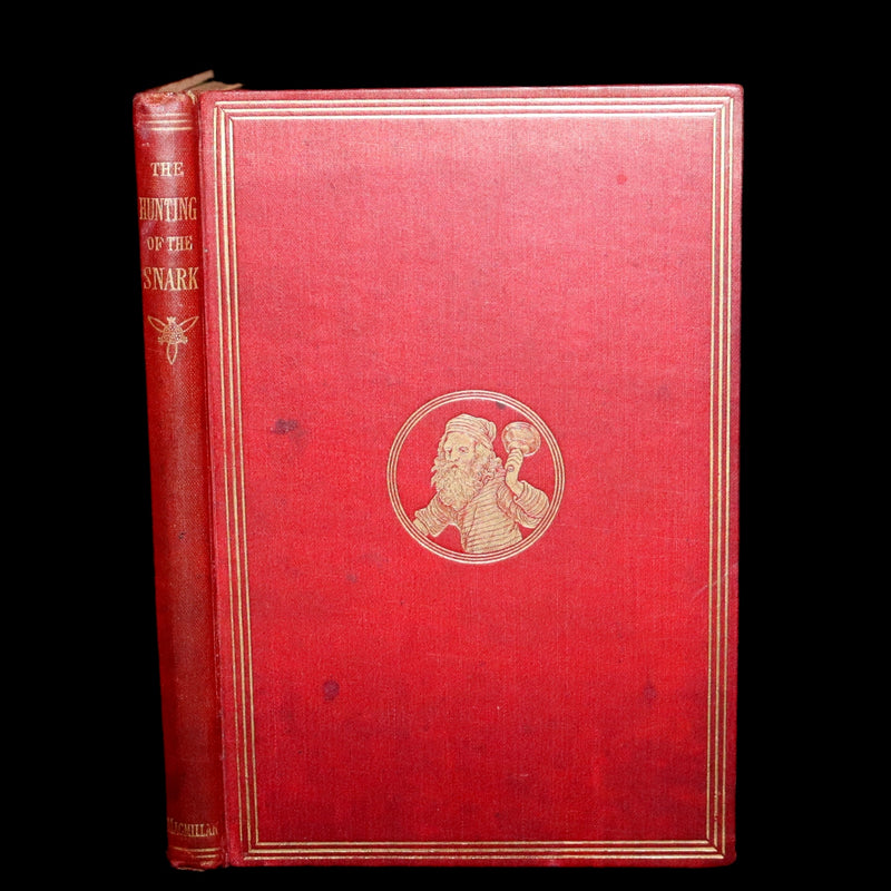 1876 Rare Victorian Book - The Hunting of the SNARK by Lewis Carroll.