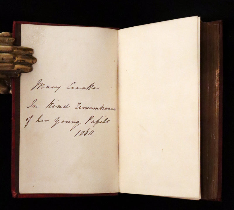 1861 Rare First Edition illustrated by Keeley Halswelle ~ The Poetical Works of Sir Walter Scott. Lady of the Lake.