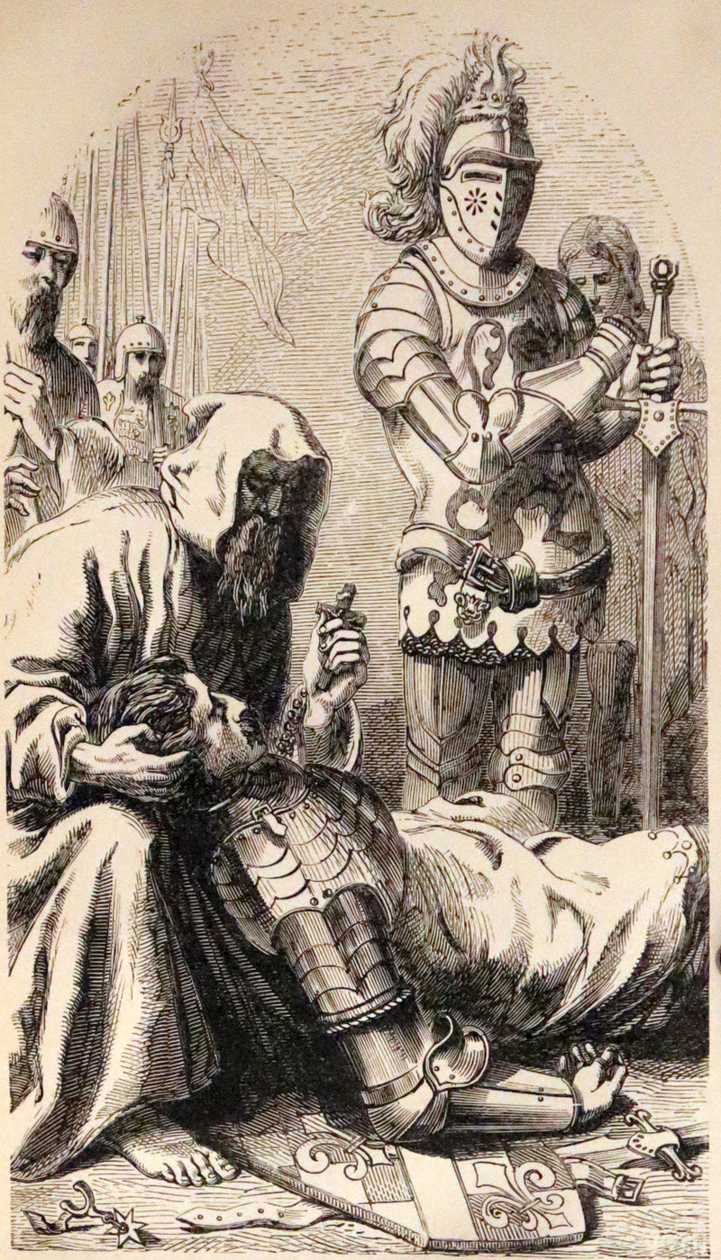 1861 Rare First Edition illustrated by Keeley Halswelle ~ The Poetical Works of Sir Walter Scott. Lady of the Lake.