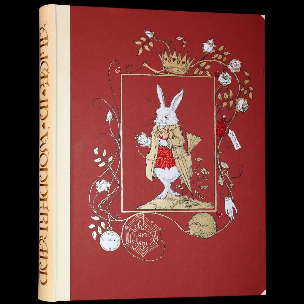2016 Scarce Signed Limited First Edition - Alice's Adventures in Wonderland by Charles van Sandwyk.