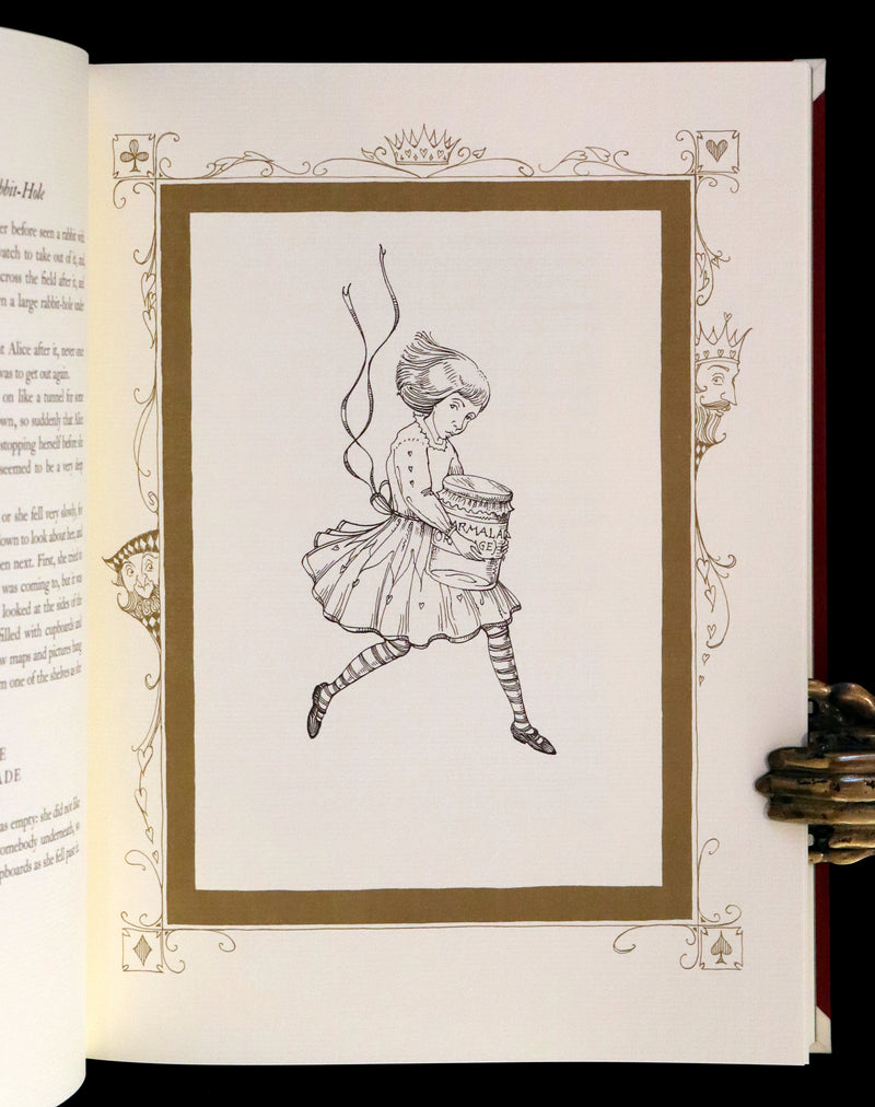 2016 Scarce Signed Limited First Edition - Alice's Adventures in Wonderland by Charles van Sandwyk.