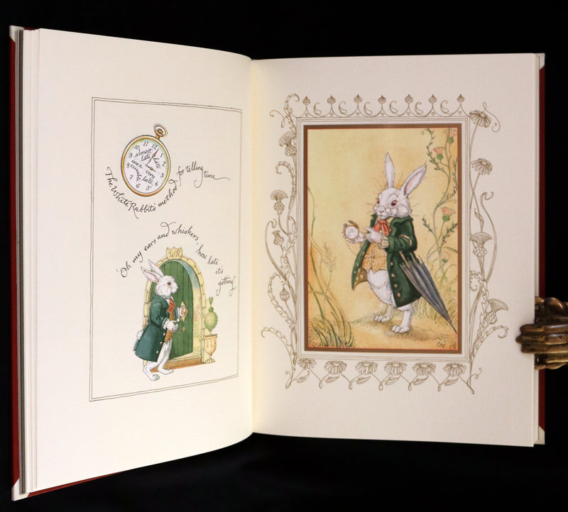 2016 Scarce Signed Limited First Edition - Alice's Adventures in Wonderland by Charles van Sandwyk.