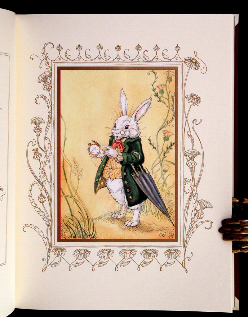 2016 Scarce Signed Limited First Edition - Alice's Adventures in Wonderland by Charles van Sandwyk.