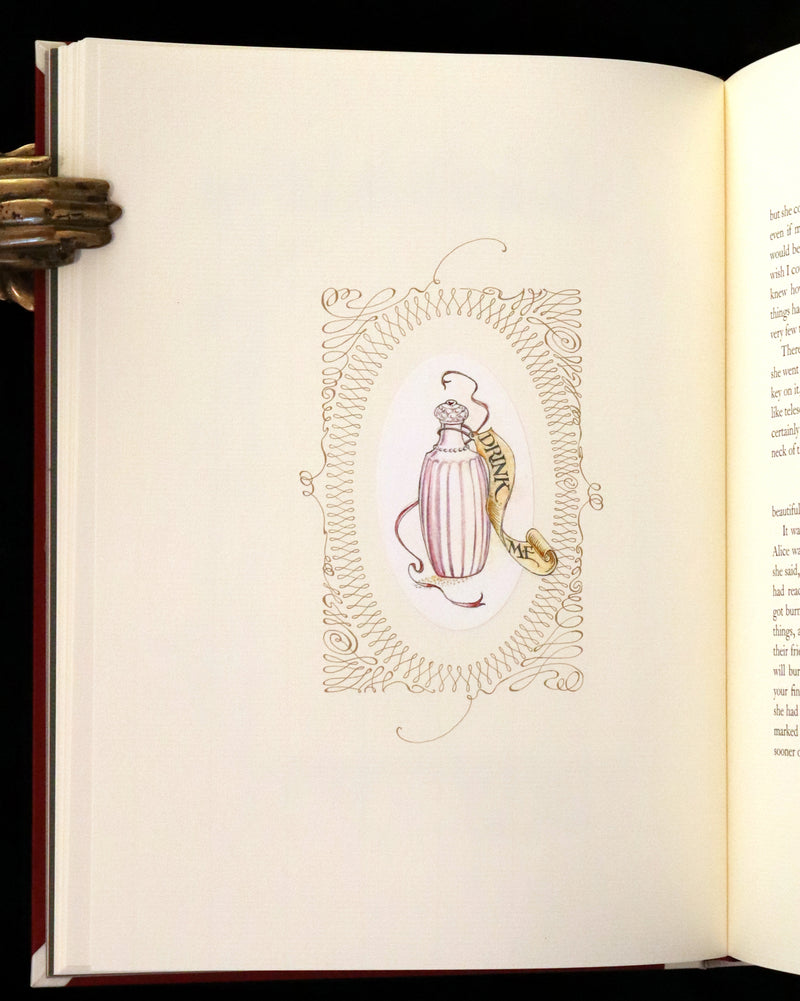 2016 Scarce Signed Limited First Edition - Alice's Adventures in Wonderland by Charles van Sandwyk.