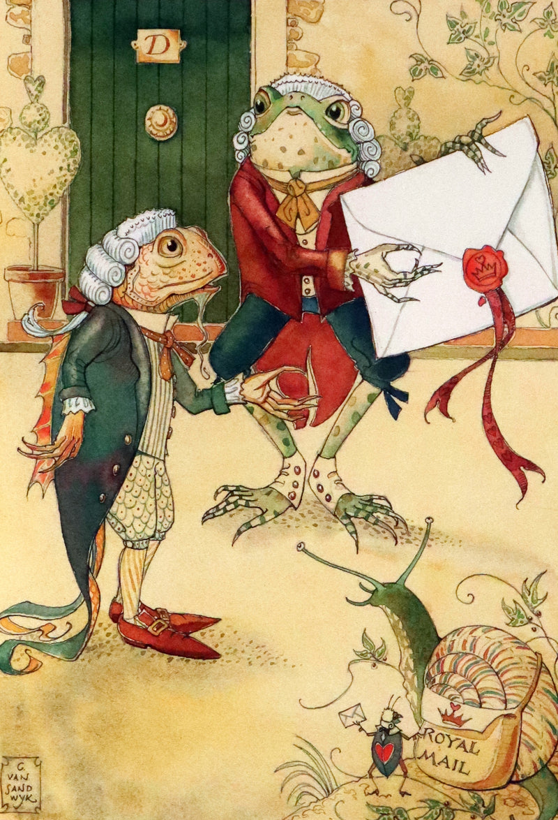 2016 Scarce Signed Limited First Edition - Alice's Adventures in Wonderland by Charles van Sandwyk.